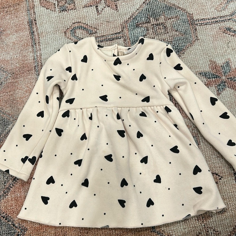 12-18month Zara soft fleece dress